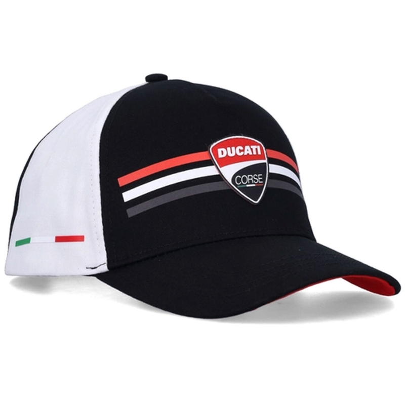 Gorra de béisbol Ducati negra