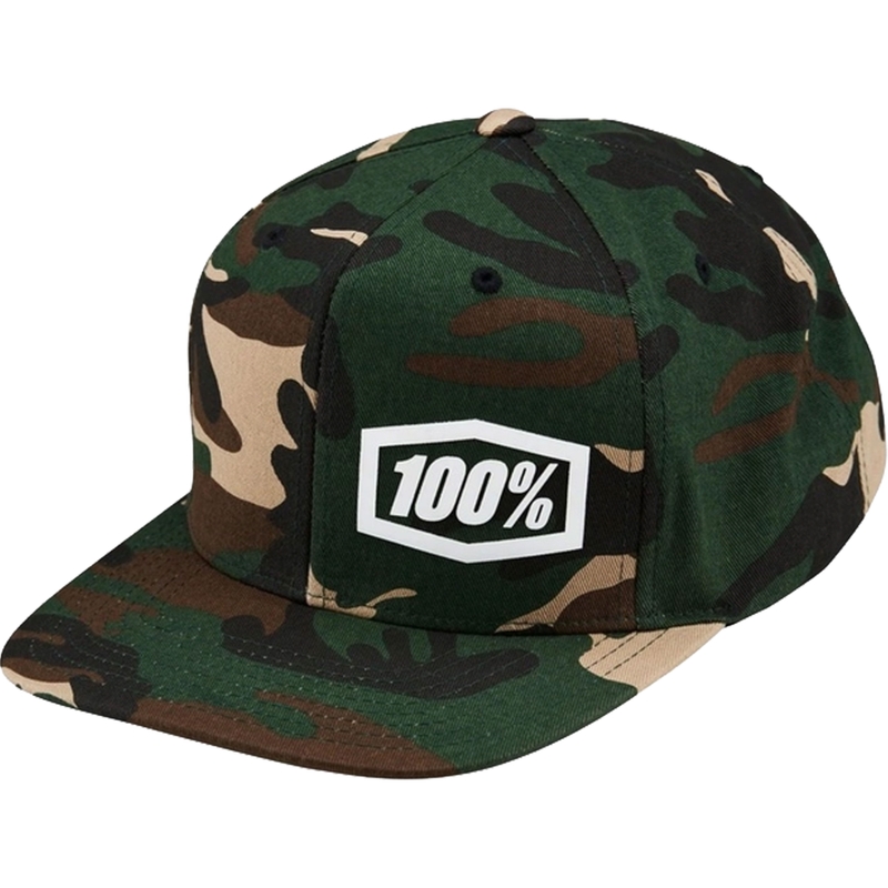 Gorra 100% Machine Snapback camo