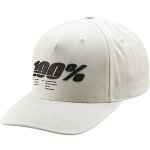 Gorra 100% Staunch Snapback blanca