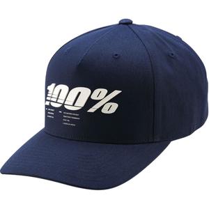 Gorra 100% Staunch Snapback azul