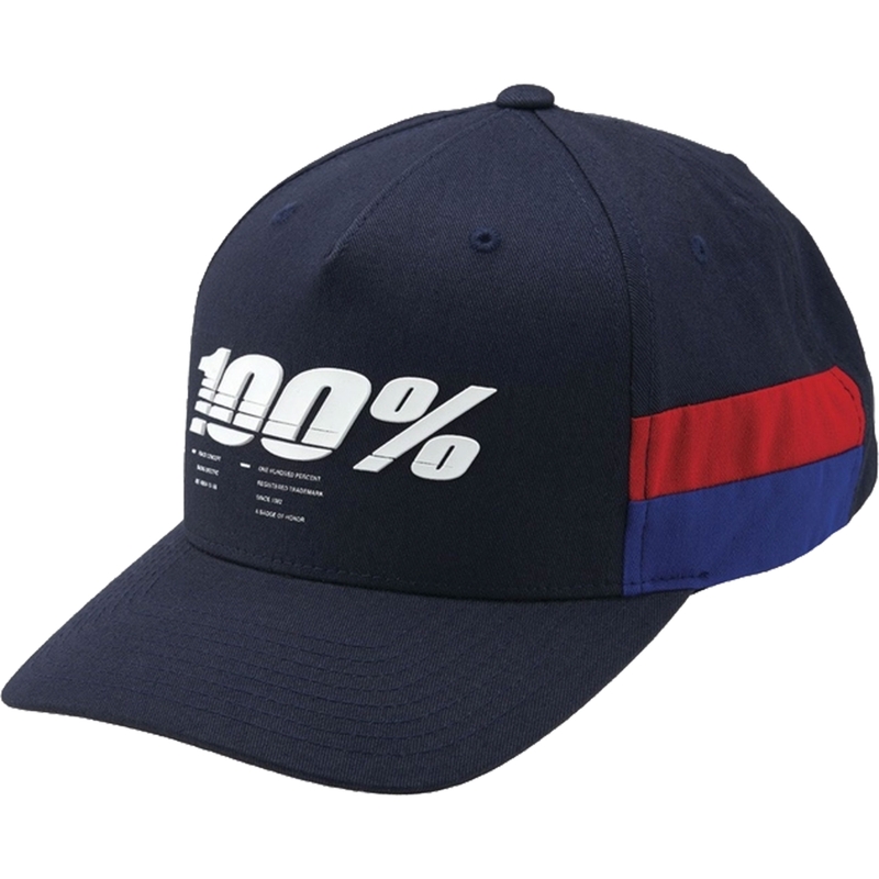 Gorra 100% Loyal X-Fit Snapback azul