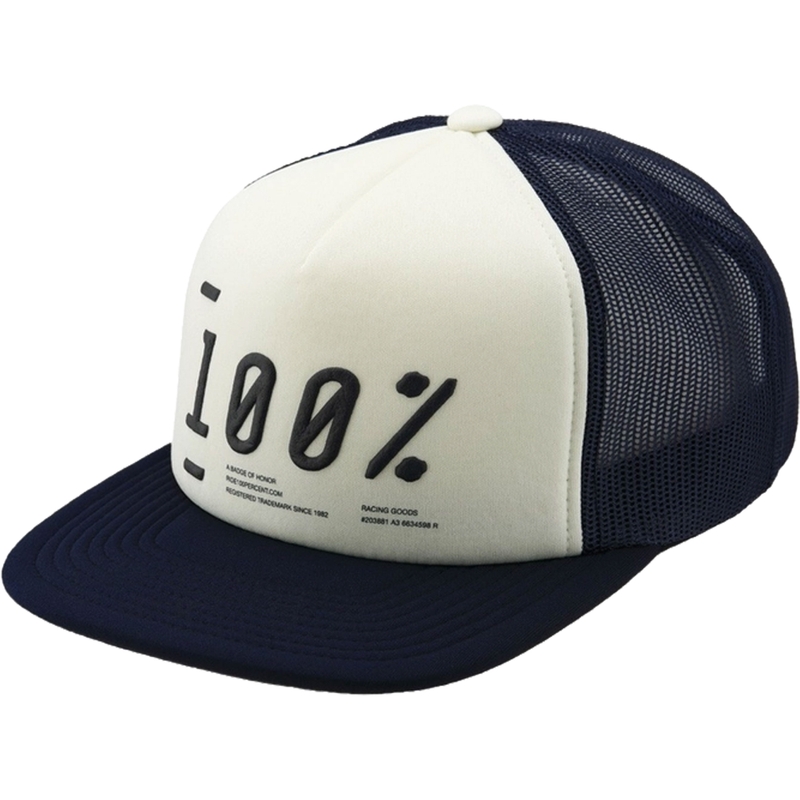 Gorra 100% Transfer azul