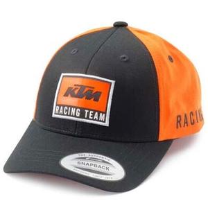 Gorra curvada KTM Kids Team OS negro-naranja