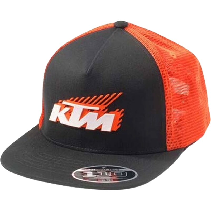 Gorra KTM MX Trucker negro-naranja