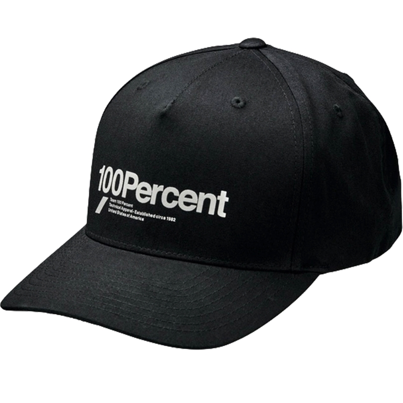 100% Manifesto Gorra Snapback negra