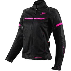 Chaqueta de moto para mujer SEVENTY DEGREES SD-JR30.2 Mojave negro-rosa