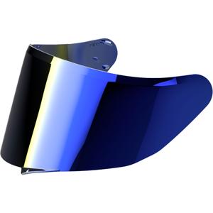 Visera para cascos de moto Airoh Connor/Spark 2 azul espejo