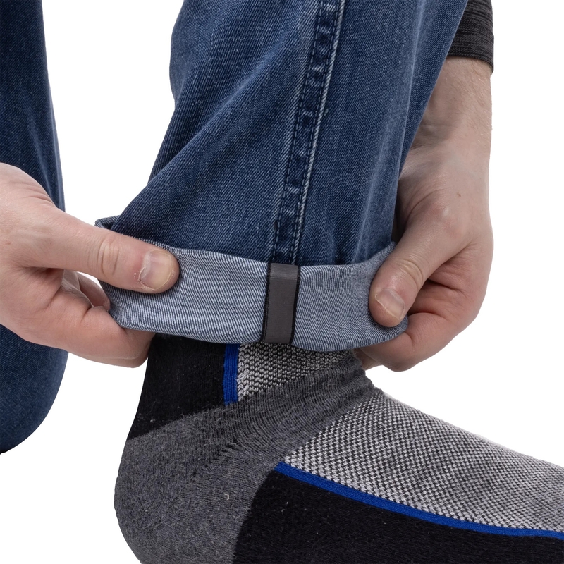 Pantalones vaqueros de moto Oxford Original Approved Tailor AA, color azul claro.
