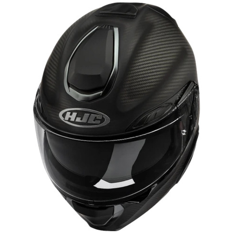 Casco de moto abatible HJC RPHA 91 CARBON negro mate