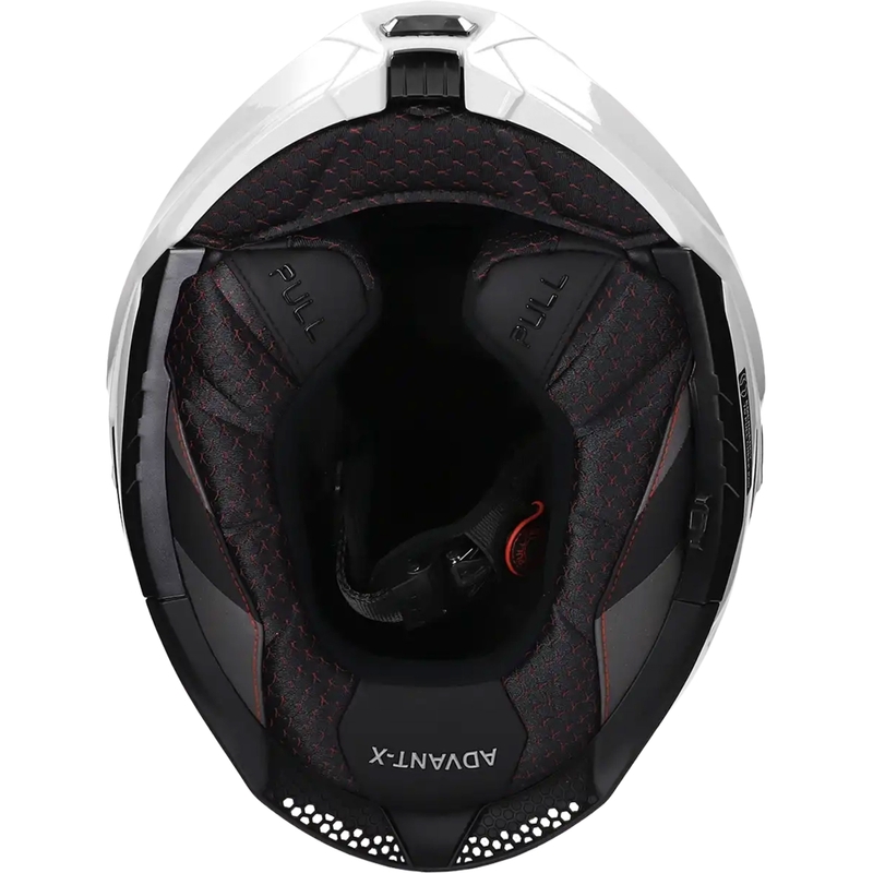 Casco de moto plegable LS2 FF901 Advant X Solid Blanco