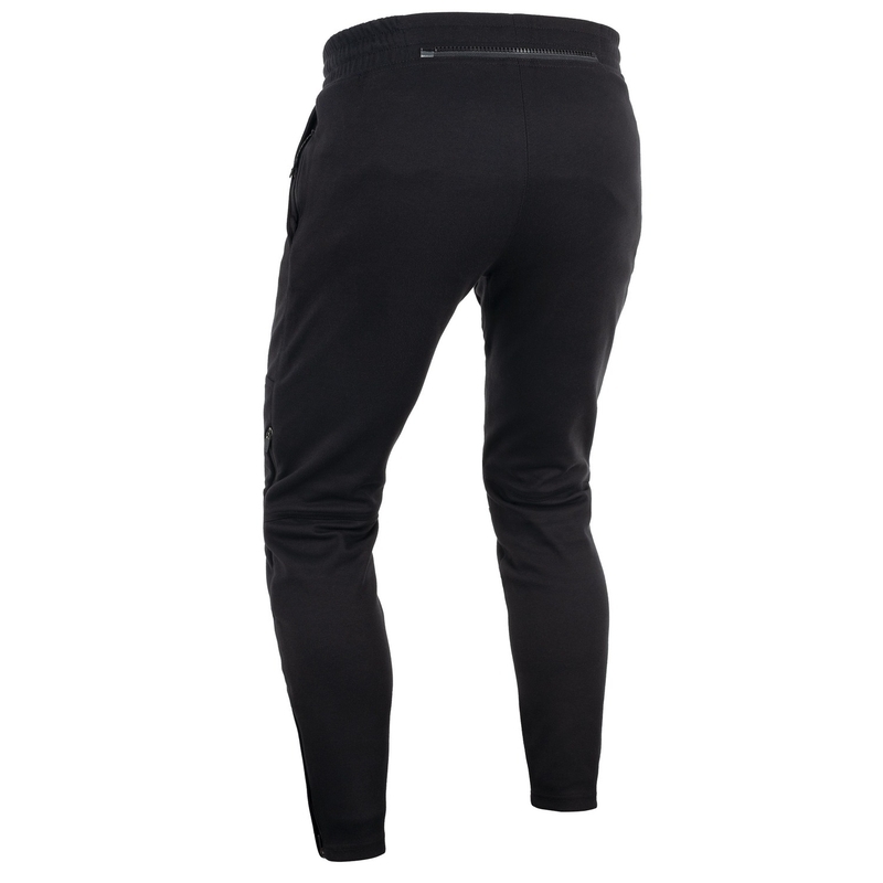 Pantalones deportivos Oxford Armourlite AA negros estilo motero.