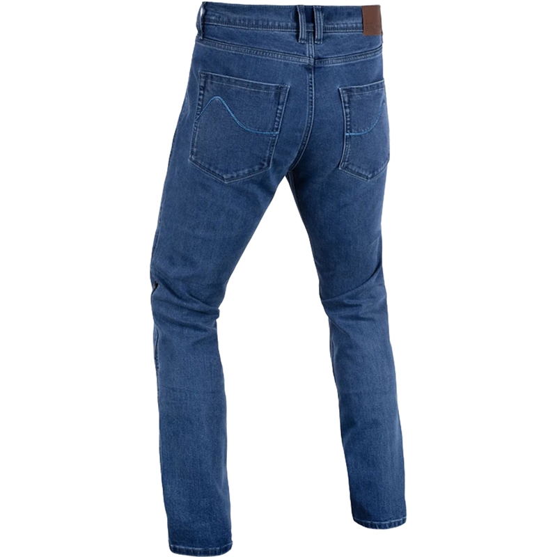 Pantalones vaqueros de moto Oxford Original Approved Tailor AA, color azul claro.