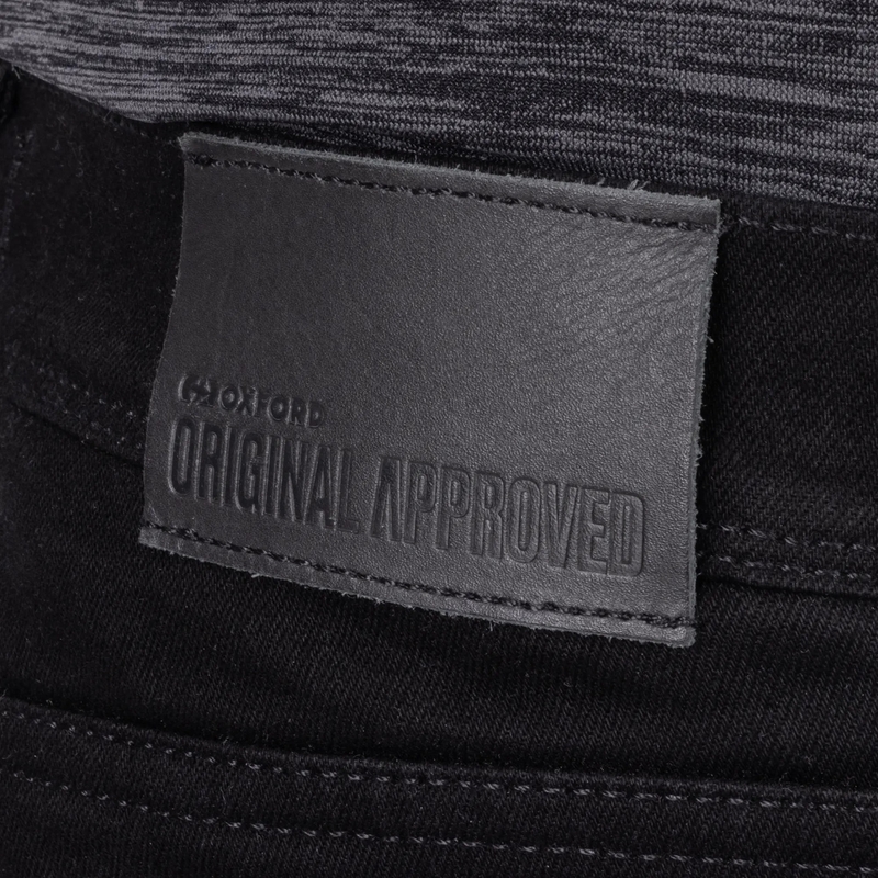Pantalones vaqueros de moto Oxford Original Approved Tailor AA negros