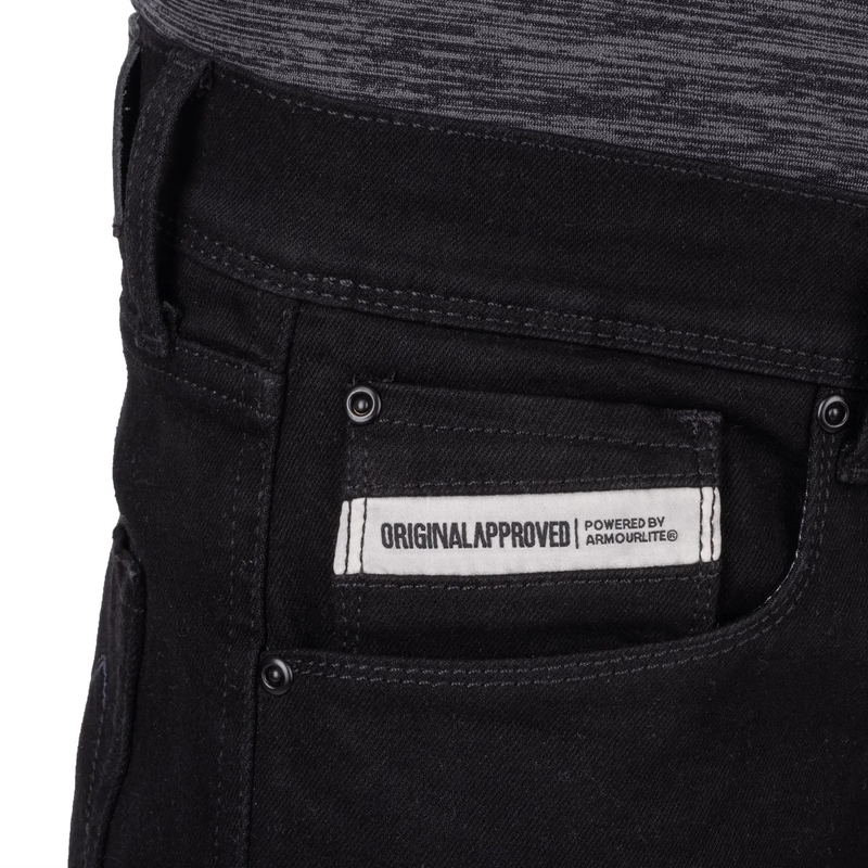 Pantalones vaqueros de moto Oxford Original Approved Tailor AA negros