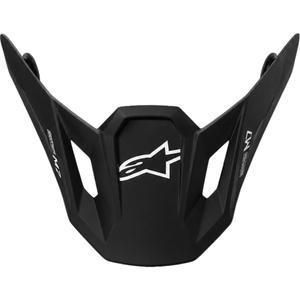 Visera sólida para casco Alpinestars Supertech S-M7 negra