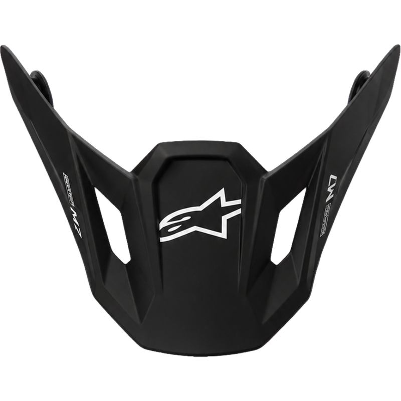 Visera sólida para casco Alpinestars Supertech S-M7 negra