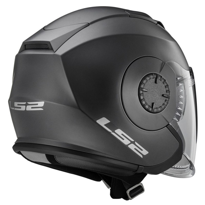 Casco abierto LS2 OF570 Verso titanio mate