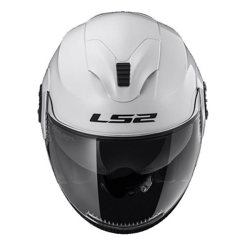 Casco abierto LS2 OF570 Verso blanco brillante