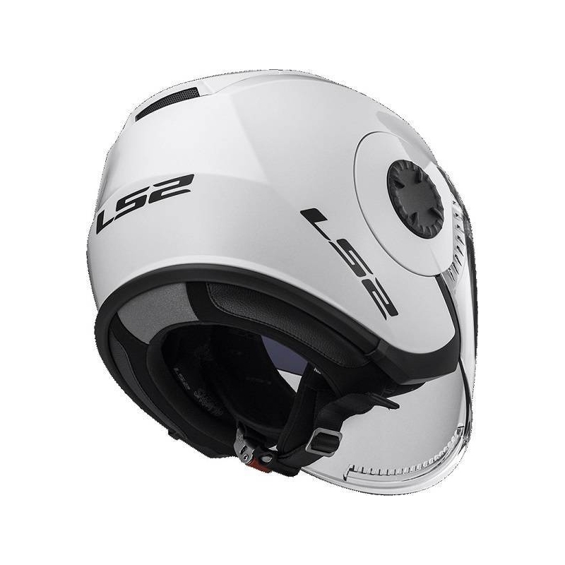 Casco abierto LS2 OF570 Verso blanco brillante