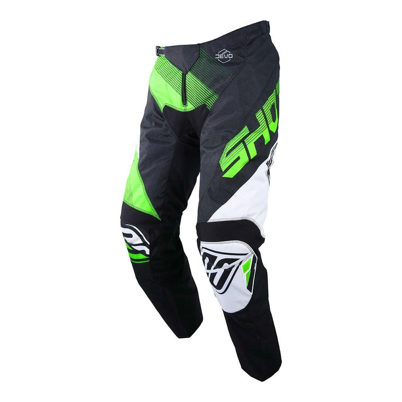 Komplet (dres + kalhoty) Shot DEVO Ultimate černo-fluo zelený (KOPIE)
