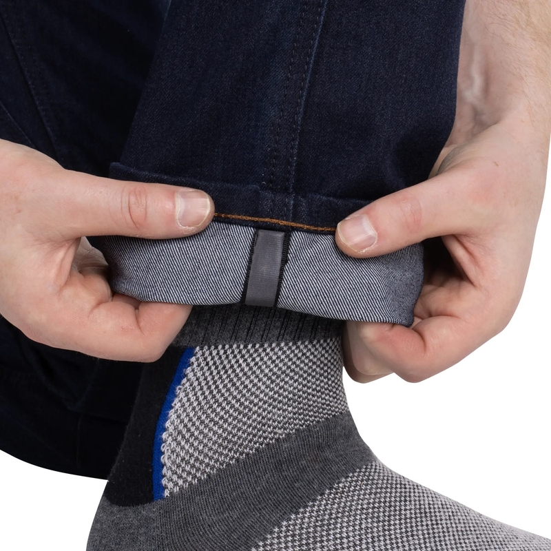 Pantalones vaqueros de moto Oxford Marshal AAA Slim Fit negros