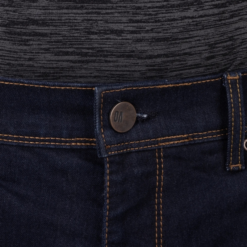 Pantalones vaqueros de moto Oxford Marshal AAA Slim Fit negros