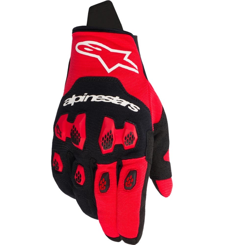Guantes de motocross Alpinestars PRO-DURA rojo-negro