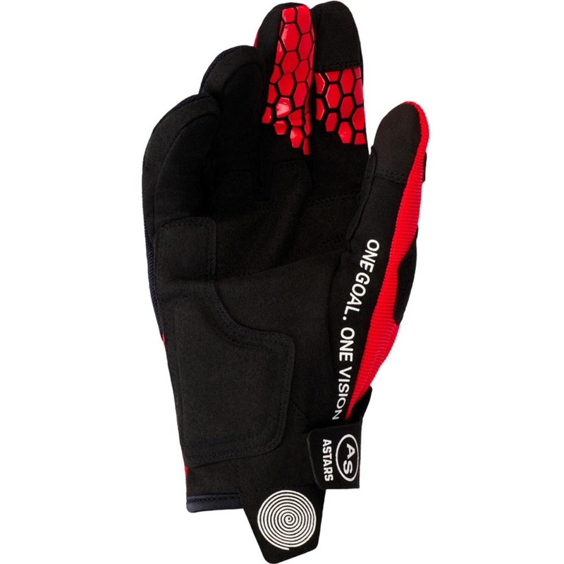 Guantes de motocross Alpinestars PRO-DURA rojo-negro