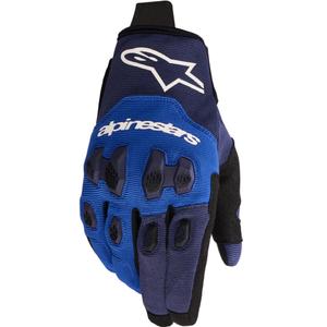 Guantes de motocross Alpinestars PRO-DURA azul-blanco