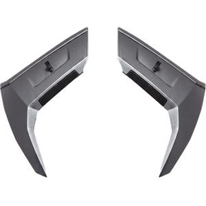 Cubiertas de ventilación superiores LS2 FF811, titanio mate
