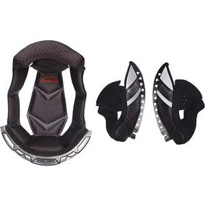 Interior del casco de motocicleta LS2 FF811, negro.