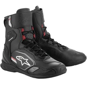 Botas de moto Alpinestars Superfaster negras, grises y rojas