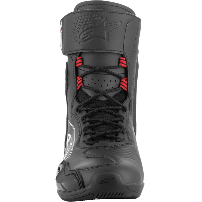 Botas de moto Alpinestars Superfaster negras, grises y rojas