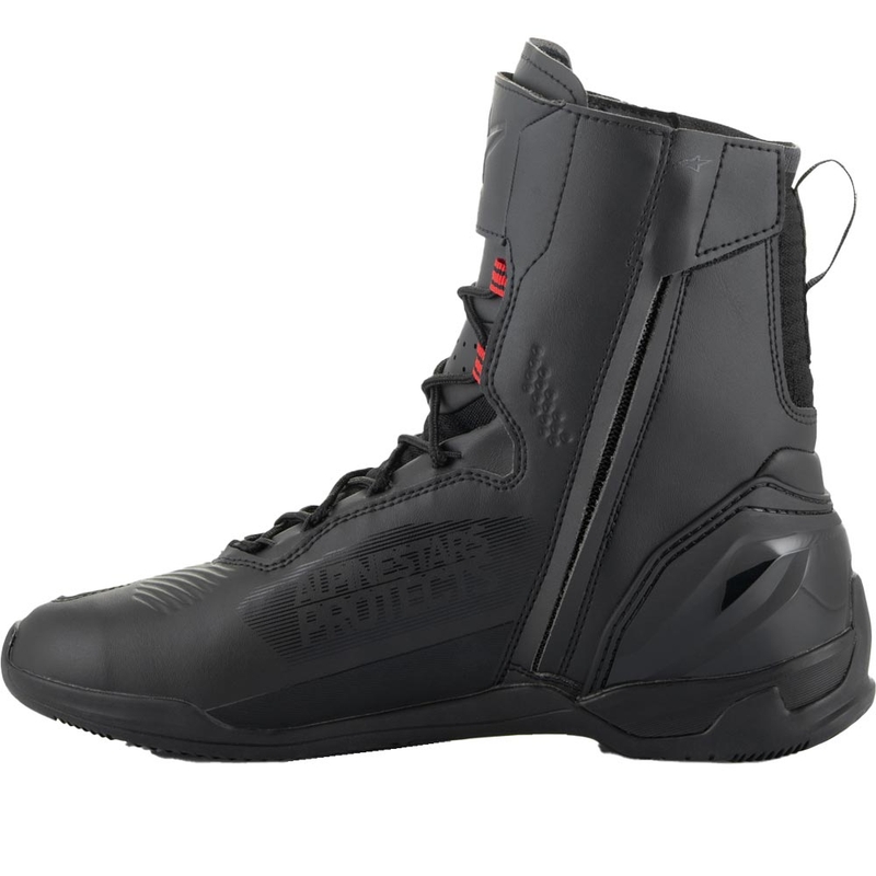 Botas de moto Alpinestars Superfaster negras, grises y rojas