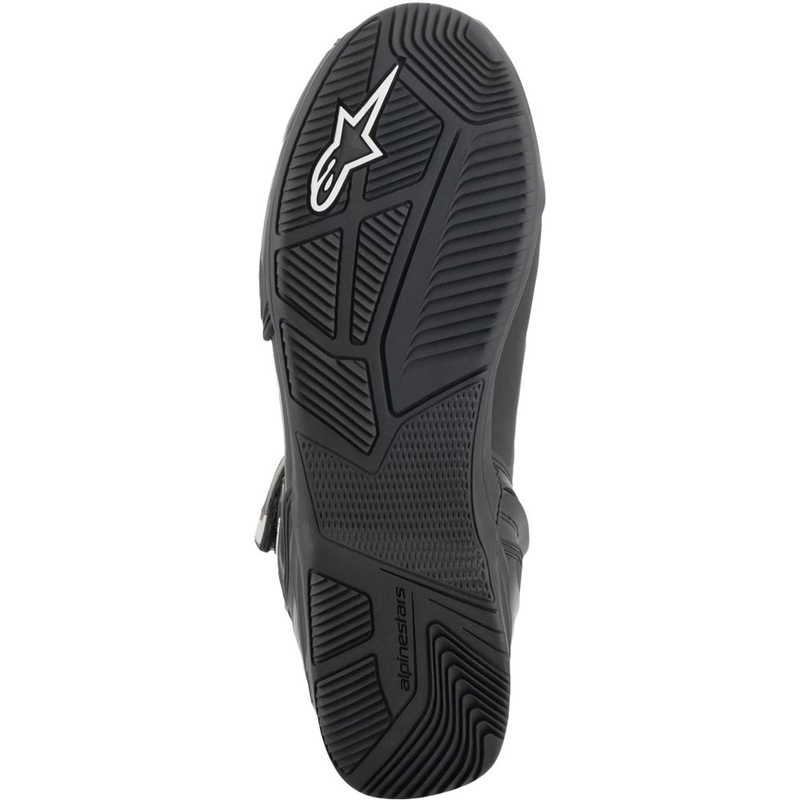 Botas de moto Alpinestars Superfaster negras, grises y rojas