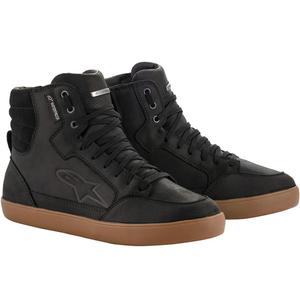 Botas de moto impermeables Alpinestars J-6 de goma negra