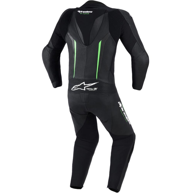 Mono de moto Alpinestars GP FORCE V2 de una pieza, negro-verde