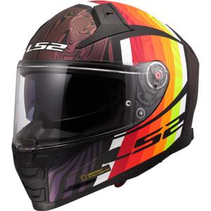 Casco integral de motocicleta LS2 FF811 Vector II Freedom negro camaleón