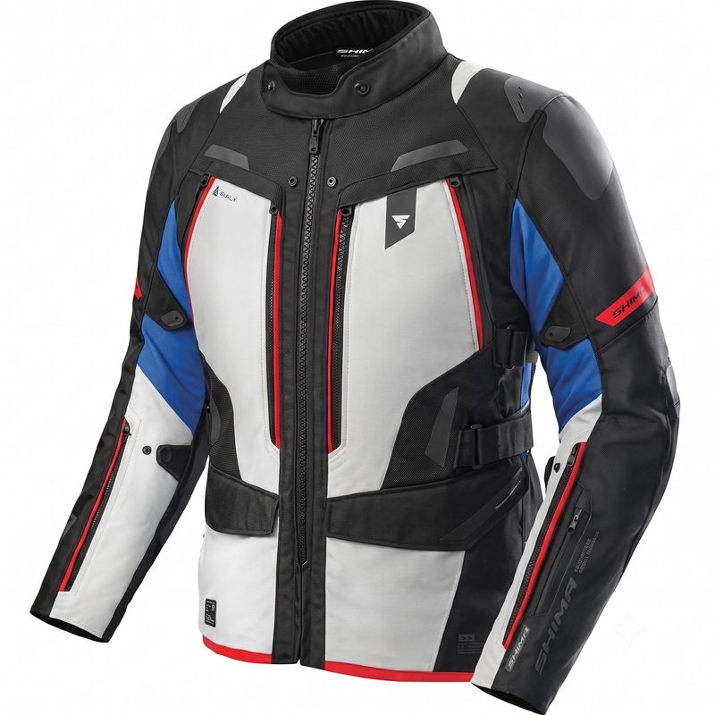 Chaqueta de moto para mujer Shima Dune 2.0 azul
