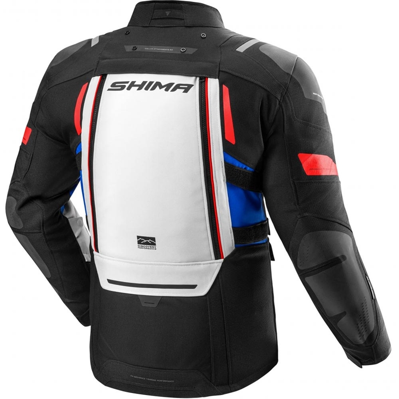 Chaqueta de moto Shima Dune 2.0 azul