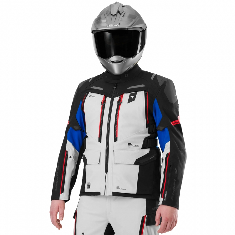 Chaqueta de moto Shima Dune 2.0 azul