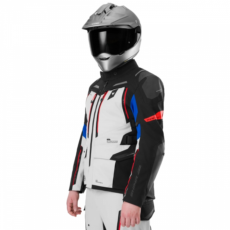 Chaqueta de moto Shima Dune 2.0 azul