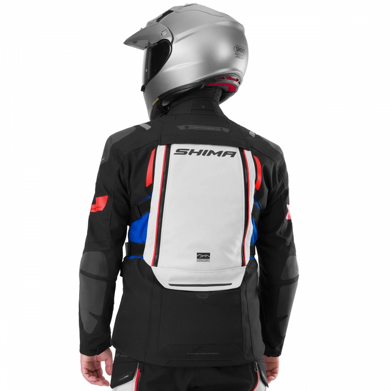Chaqueta de moto Shima Dune 2.0 azul