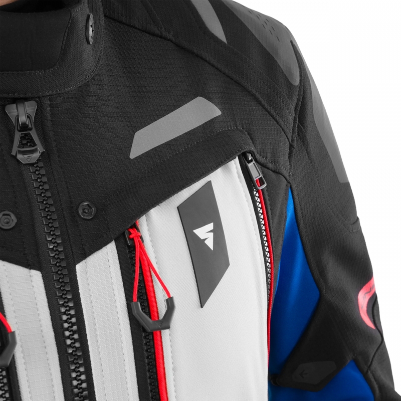 Chaqueta de moto Shima Dune 2.0 azul