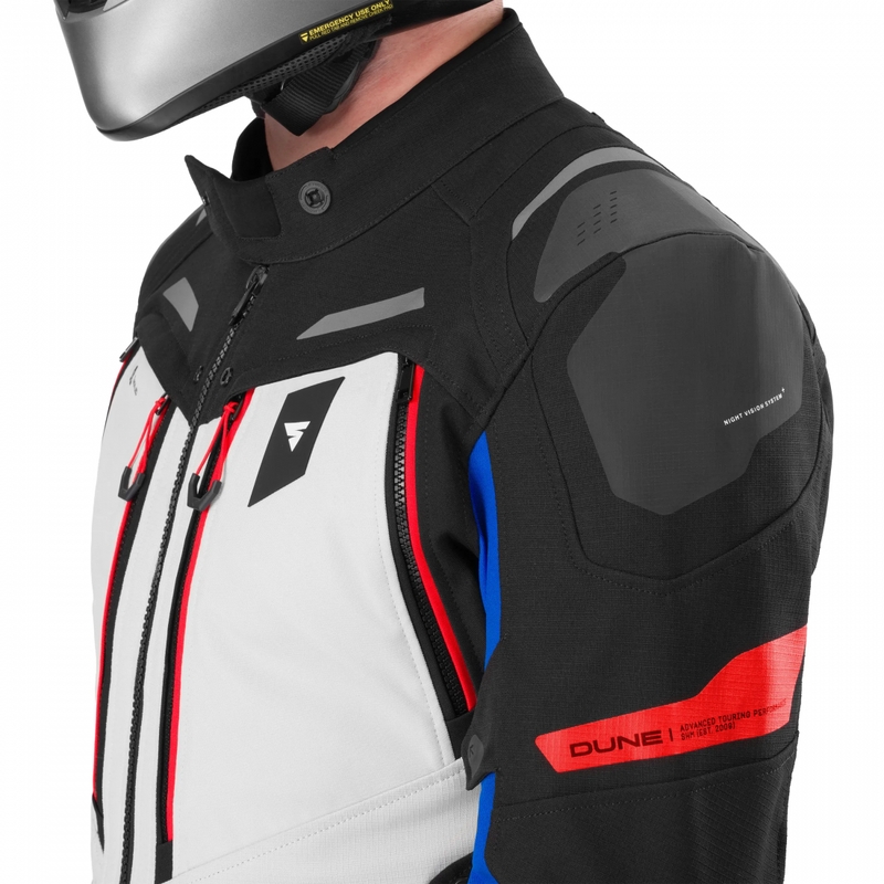 Chaqueta de moto Shima Dune 2.0 azul