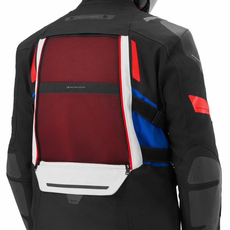 Chaqueta de moto Shima Dune 2.0 azul