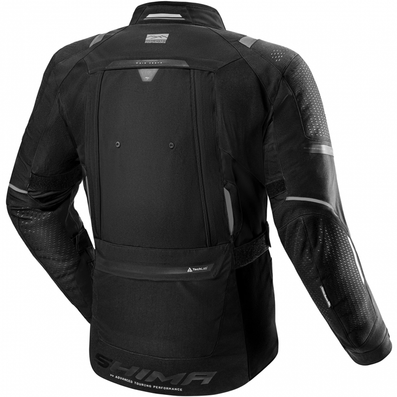 Chaqueta de moto Shima Hero 3.0 negra
