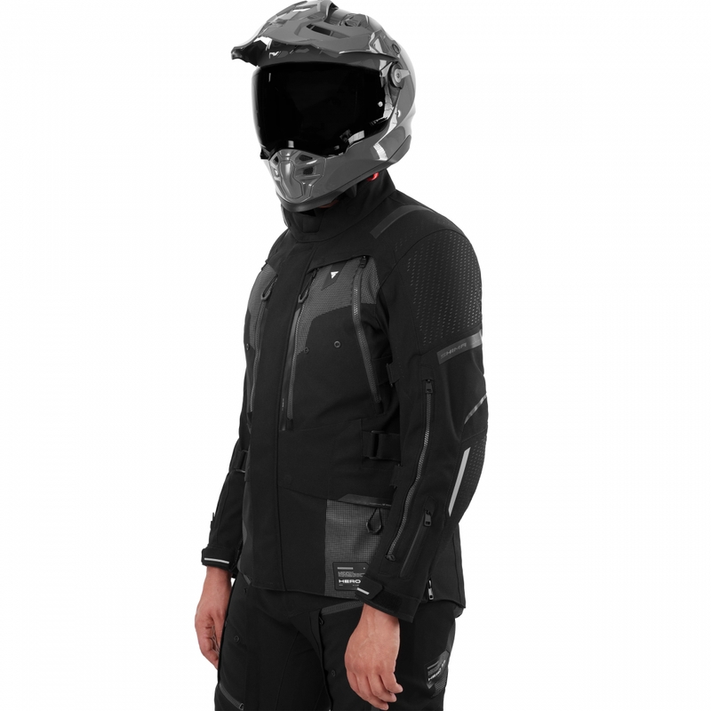 Chaqueta de moto Shima Hero 3.0 negra