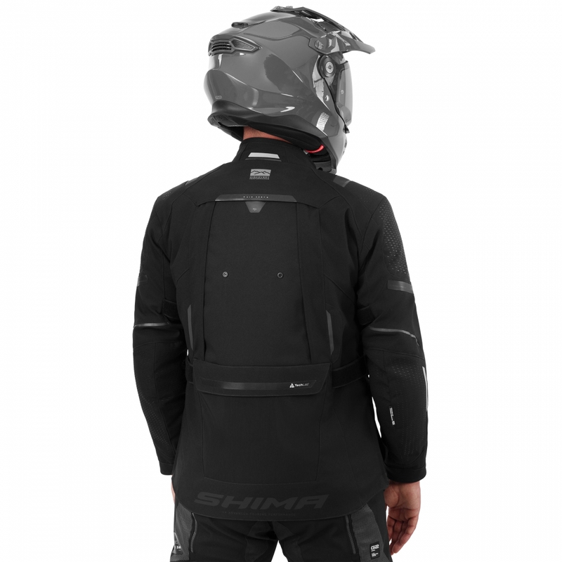 Chaqueta de moto Shima Hero 3.0 negra