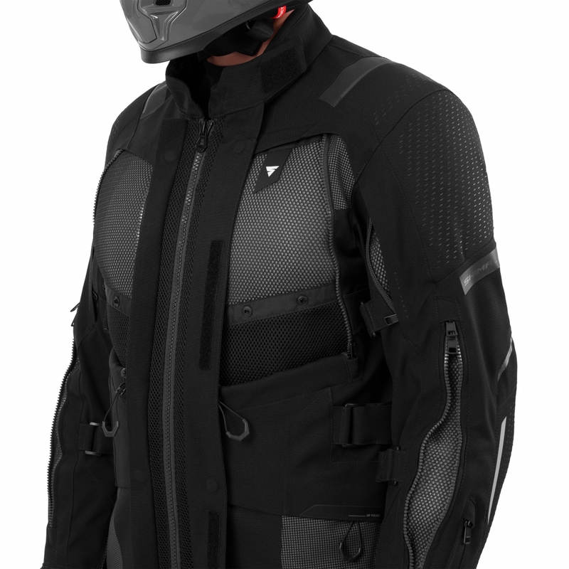 Chaqueta de moto Shima Hero 3.0 negra